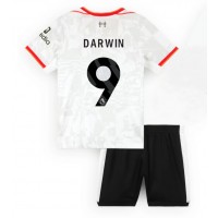 Echipament fotbal Liverpool Darwin Nunez #9 Tricou Treilea 2024-25 pentru copii maneca scurta (+ Pantaloni scurti)